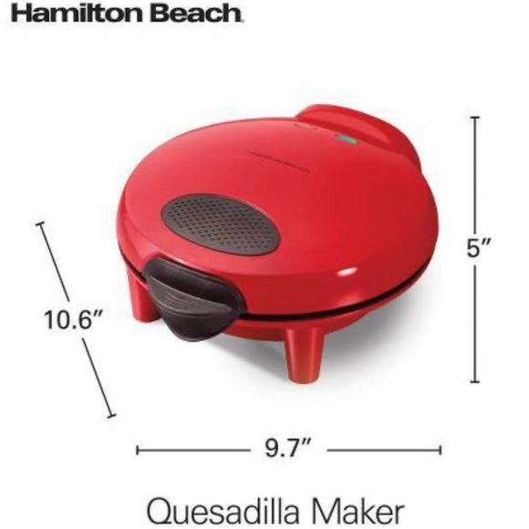 Hamilton Beach Quesadilla Maker New Without Box - Picture 2 of 6